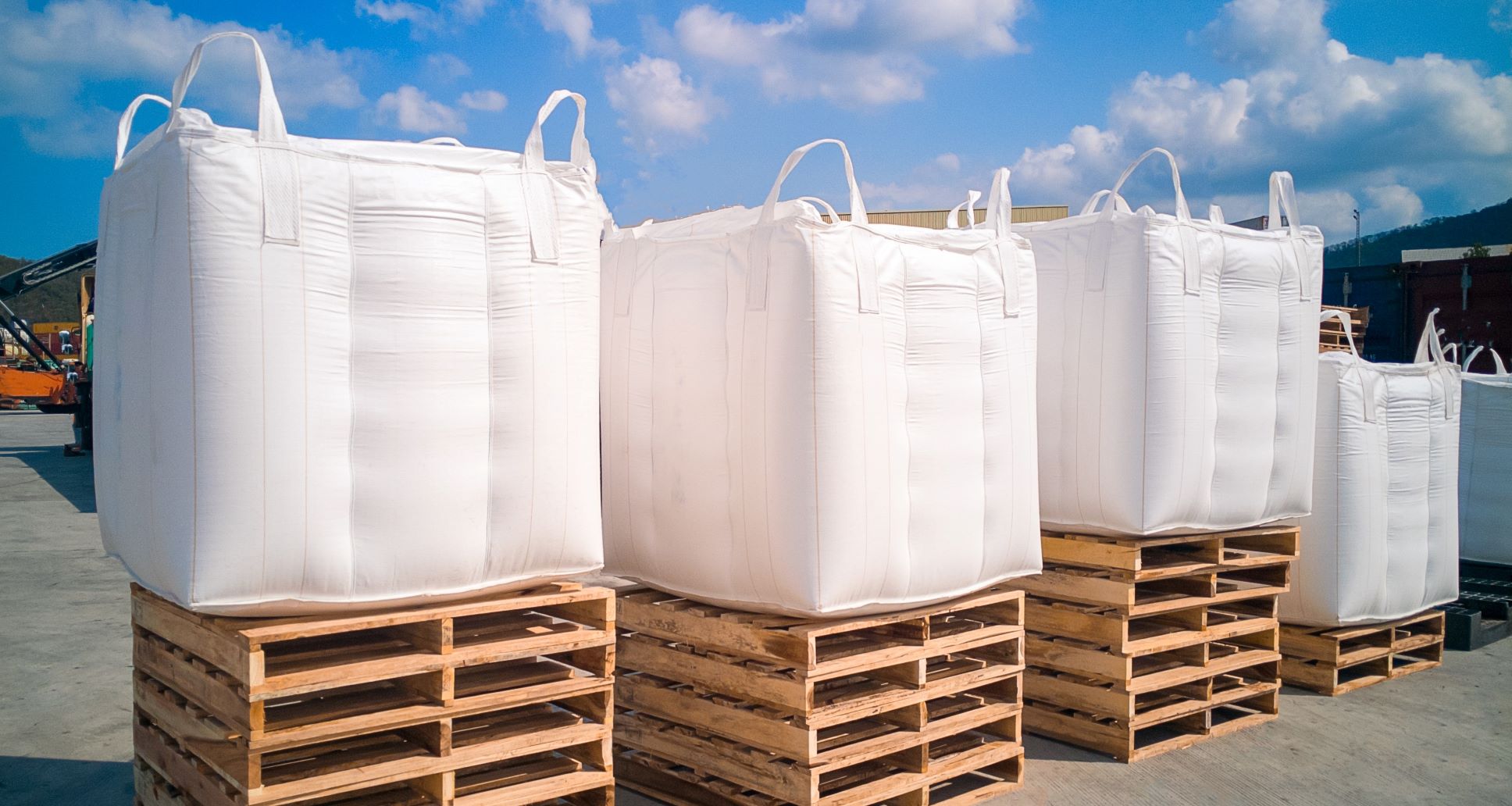 FIBC Bulk Bags on Pallets